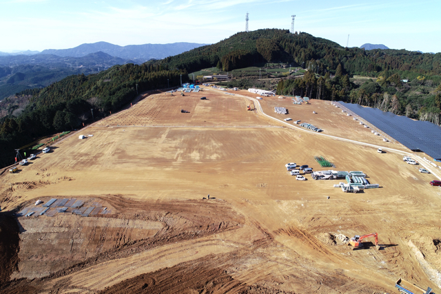 メガソーラー発電所建設工事